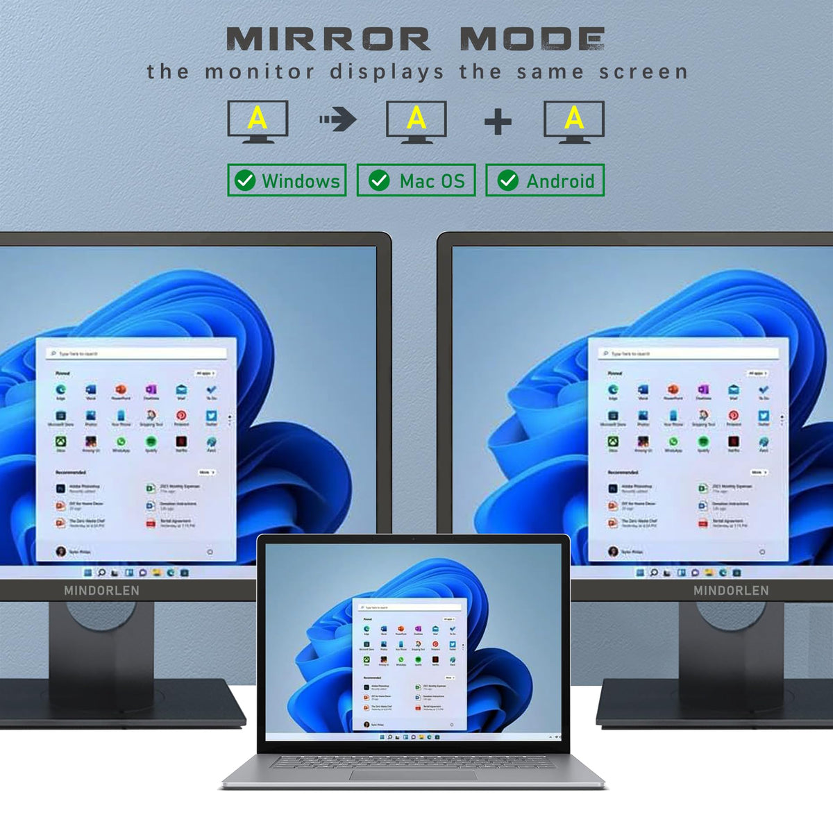 Mindorlen aluminum dock showcases durable build and efficient heat dissipation.