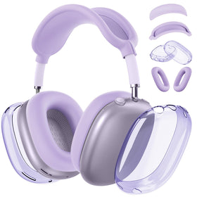MINDRESY AirPods Max 2 clear earcups cover protects against scuffs while preserving sound