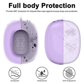 MINDRESY AirPods Max 2 silicone earpad cover reduces friction and keeps surfaces clean