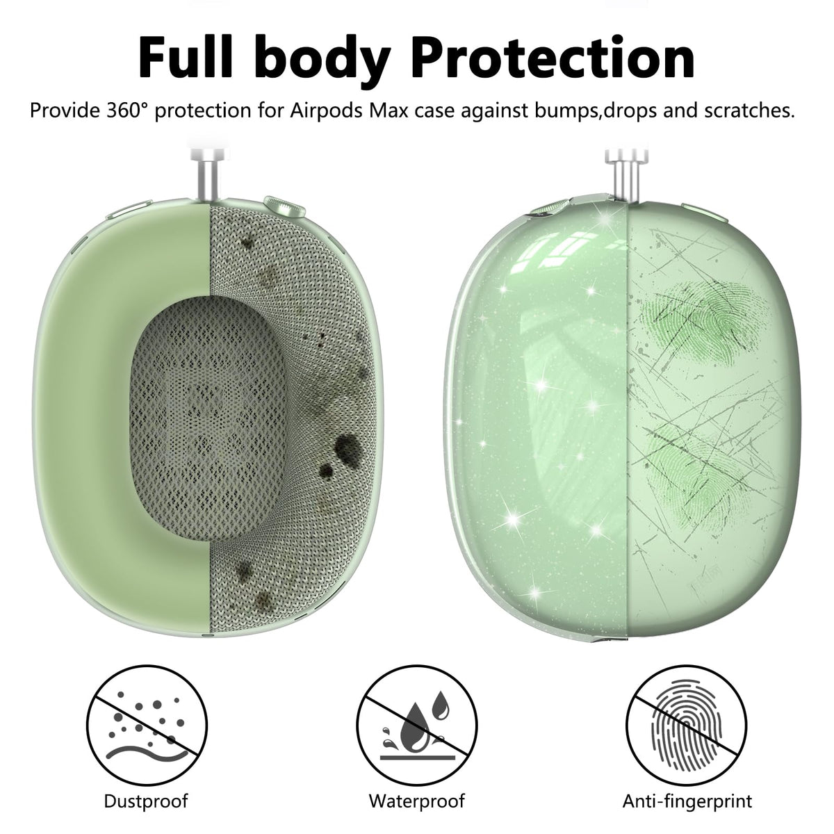 Mindresy AirPods Max 2 silicone headband cover reduces wear and keeps comfort intact.