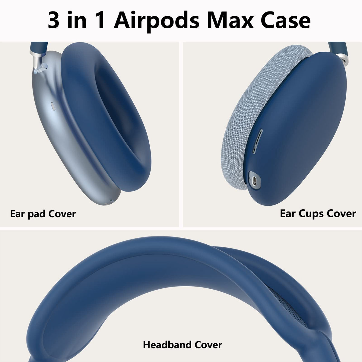 MINDRESY durable protection for AirPods Max against daily wear