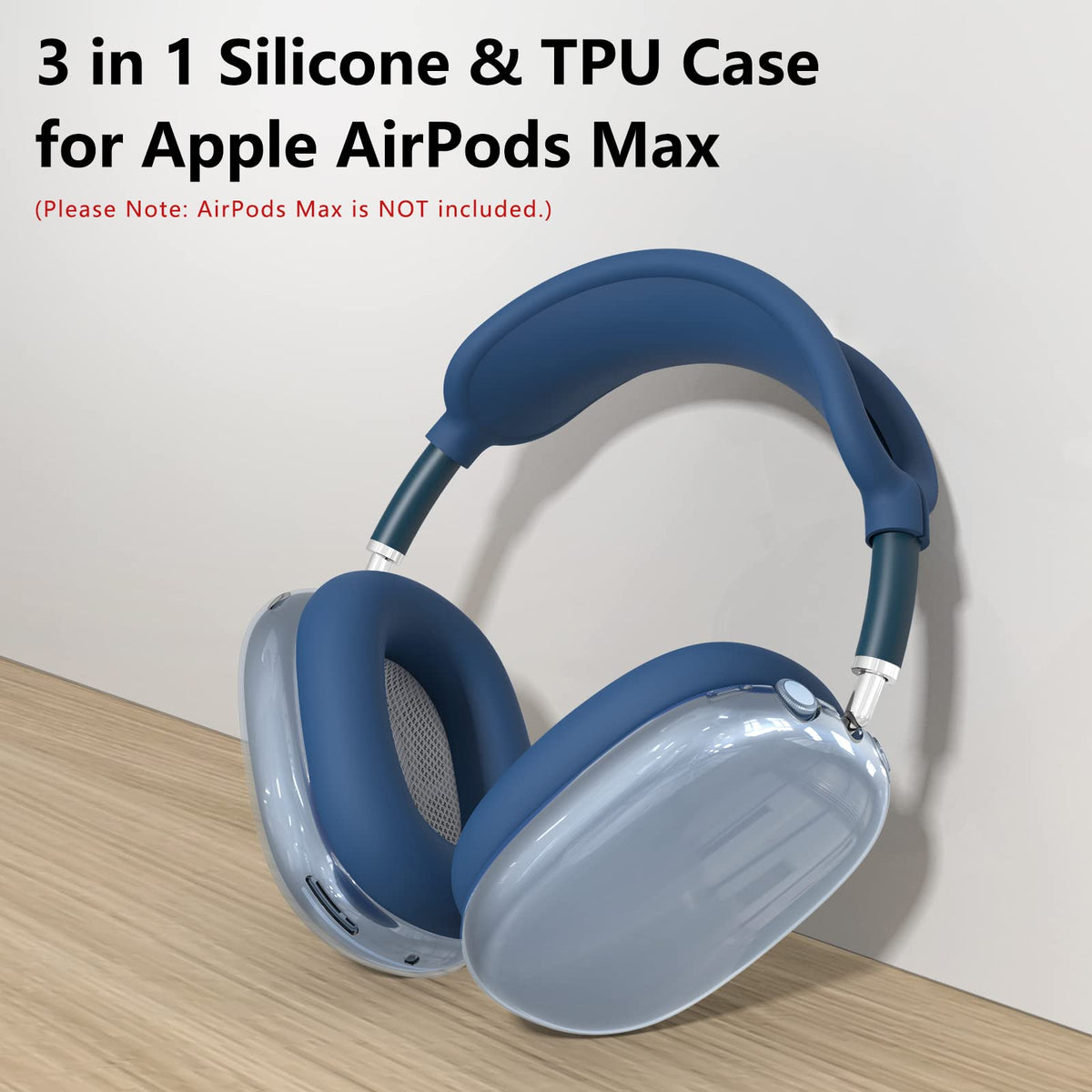 MINDRESY AirPods Max ear pad cover adds cushioning and keeps surfaces clean.