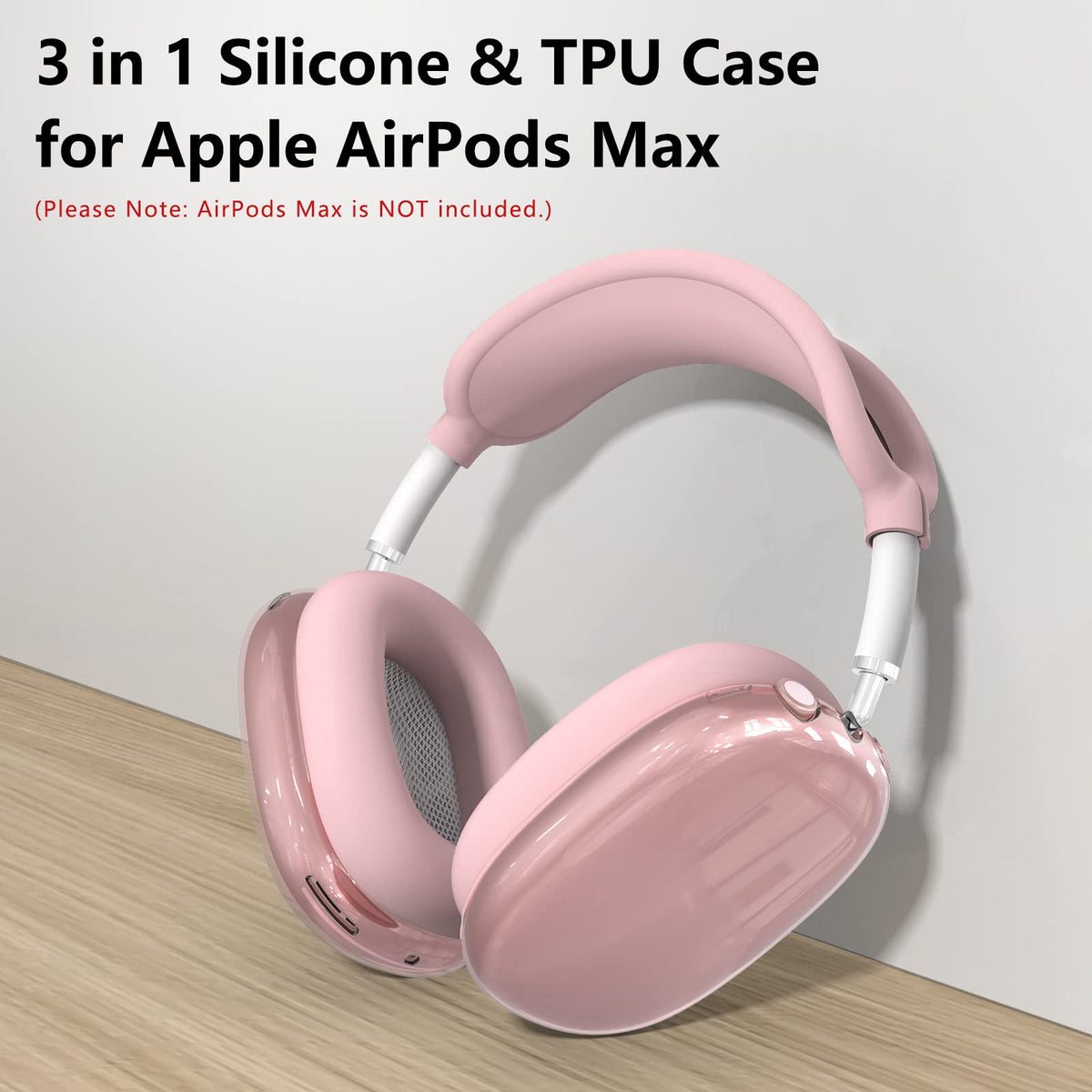 Mindresy AirPods Max silicone earpad cover offers soft touch and easy installation.