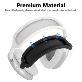 MINDRESY AirPods Max included-parts highlight the earcup covers and headband cover