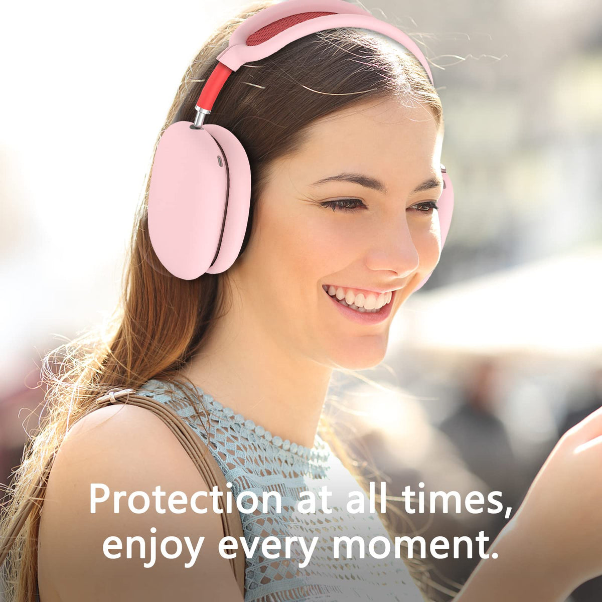 MINDRESY silicone protection for AirPods Max reduces fingerprint marks