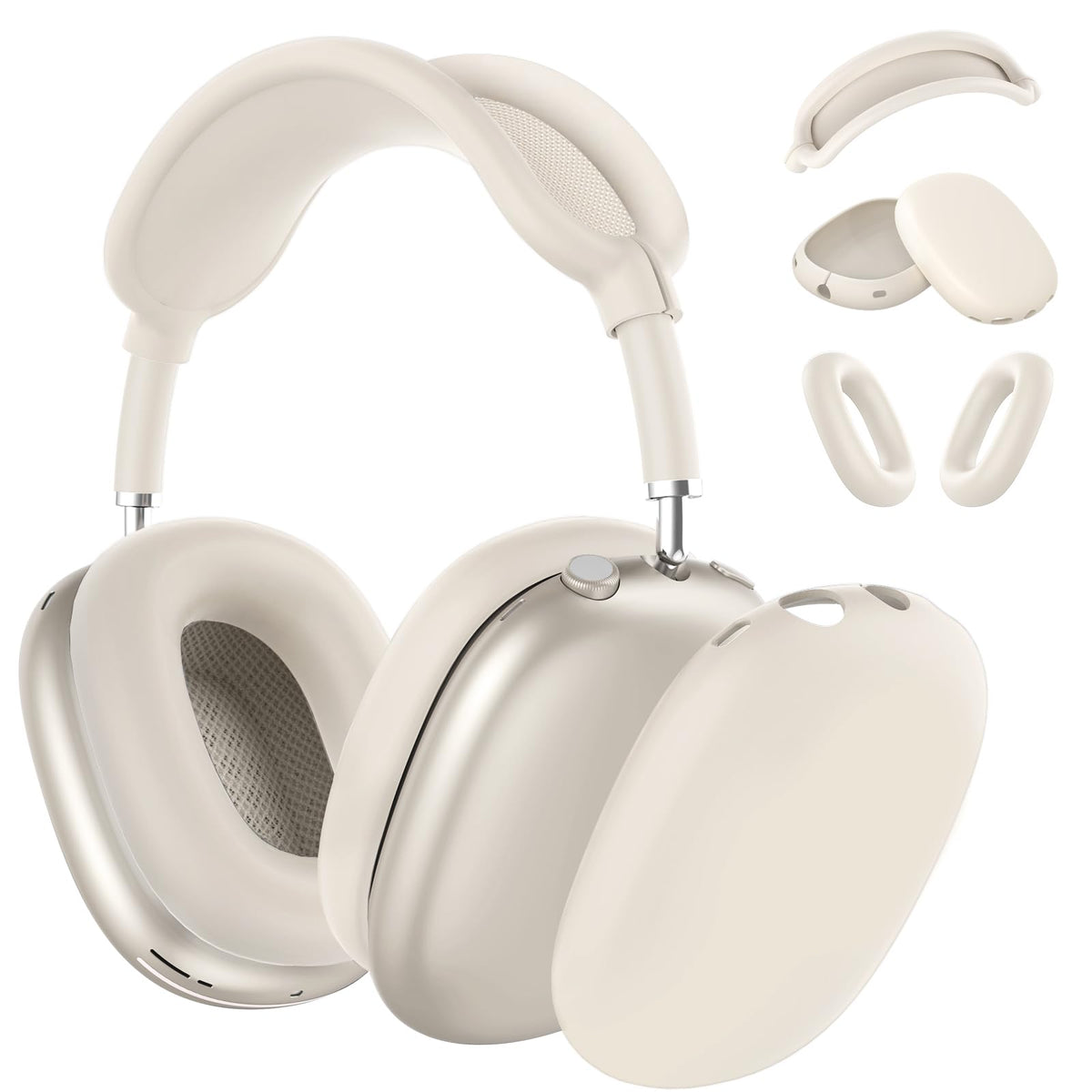 MINDRESY silicone case cover for AirPods Max offering full 360° protection