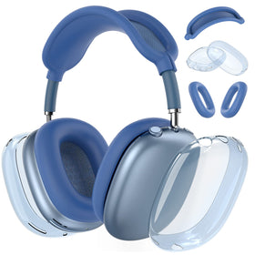 MINDRESY AirPods Max silicone earcups cover protects ears while preserving clarity of the design.