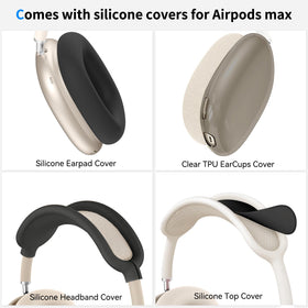 MINDRESY silicone earpad texture detail, comfortable sweat-resistant protection