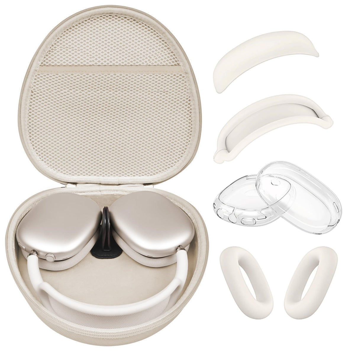 MINDRESY hard case front view showing stone color and secure protection