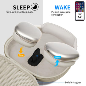 MINDRESY silicone earpad covers close-up for sweat and scratch protection