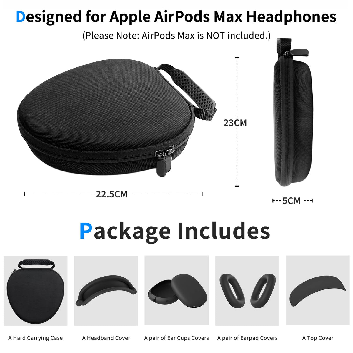 MINDRESY case beside backpack illustrating compact portability