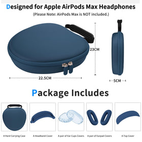 MINDRESY case size comparison next to Apple smart case showing fit and scale