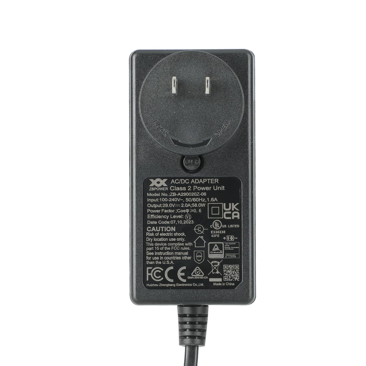 MineCtrl ZB-A290020Z-06 cable and connector for flexible recliner reach.