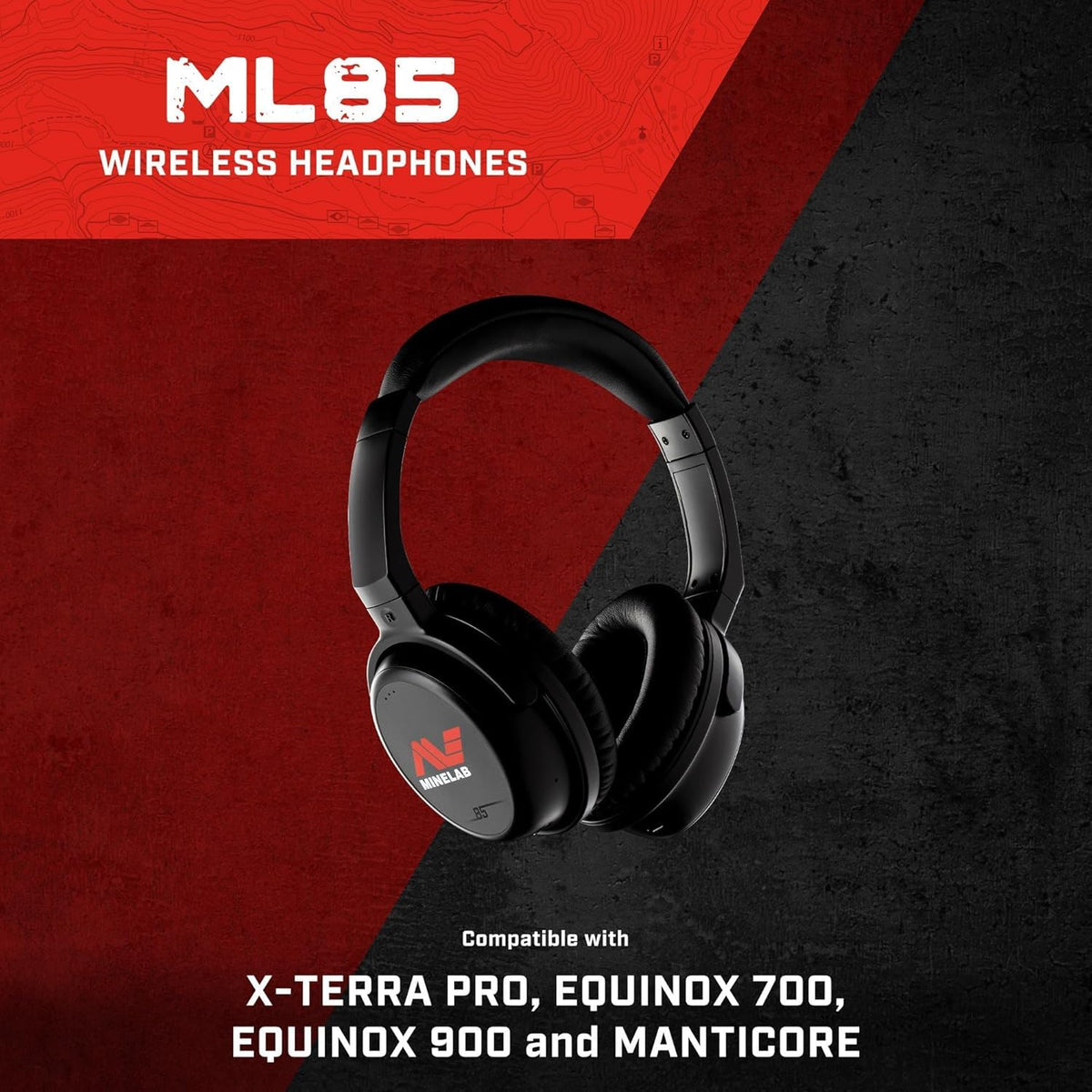 MINELAB ML85 low-latency technology ensures synced audio for videos and games.