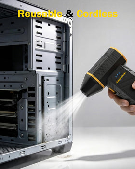 MineTown SwiftFlow X3 nozzle kit demonstrates versatility for keyboards, PCs, and cameras