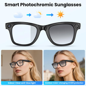 Mingtawn AI Smart Glasses syncing automatically to phone via BT5.3 for instant transfers