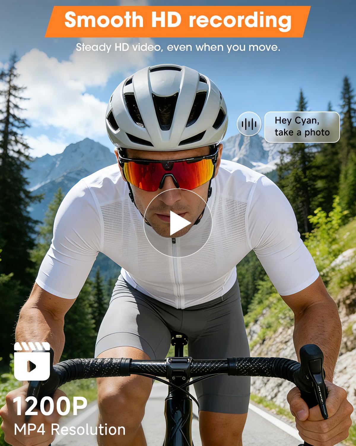 Mingtawn Smart Glasses weighing 35g for comfortable all-day wear.