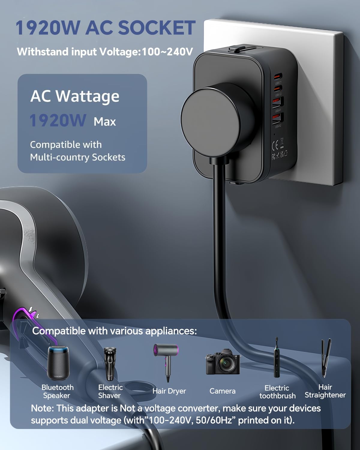 MINGTONG safety-focused shell with fuse, safeguarding devices during use.