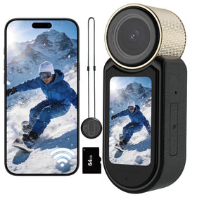 MINIBEAR front view showing compact camera benefits