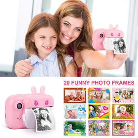 MINIBEAR Kids Camera 2.4 inch screen delivers vivid colors for clear viewing