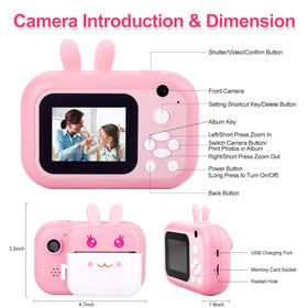 MINIBEAR camera includes 32GB TF card for thousands of memories