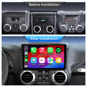 MININAVI 10.2-inch car radio Bluetooth DSP with external mic setup