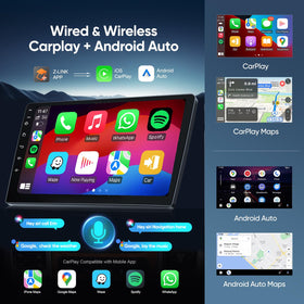 MININAVI Dodge RAM wired/wireless CarPlay and Android Auto for seamless smartphone use.