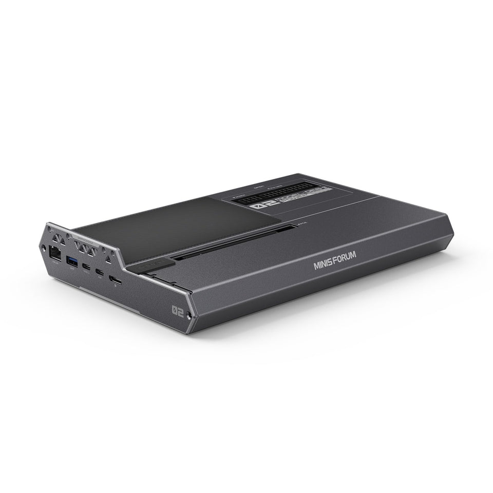 MINISFORUM DEG2 TB5 140W port enables fast external GPU connectivity