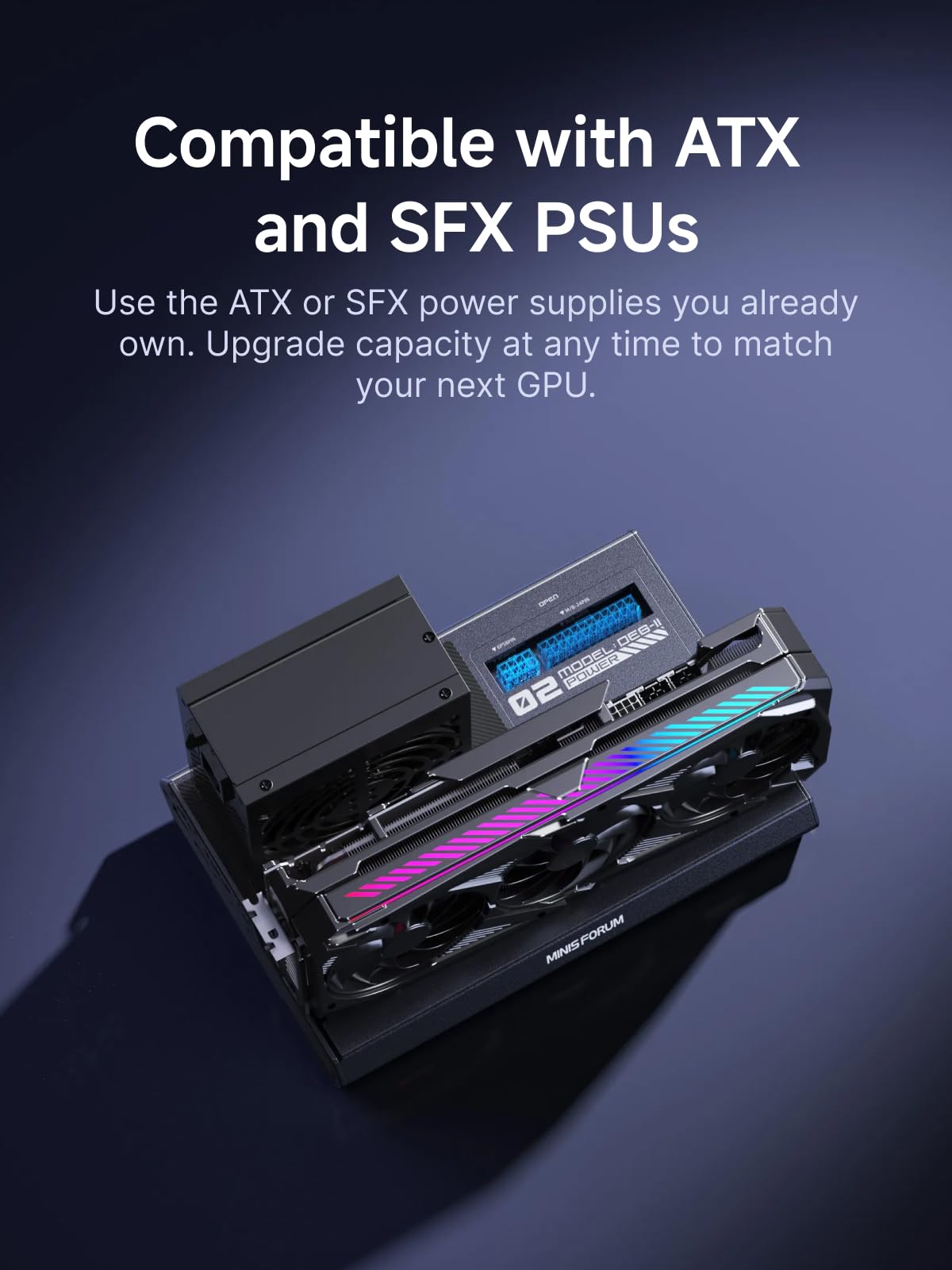 MINISFORUM DEG2 USB 3.2 Gen1 port expands peripheral compatibility