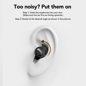 MINISO MS217 sleep earbuds compact case for quick recharging