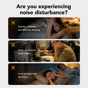 MINISO MS217 sleep earbuds compact design ideal for travel and study