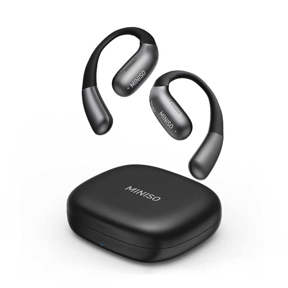MINISO X28 open-ear design earbuds offering comfortable long-wear experience