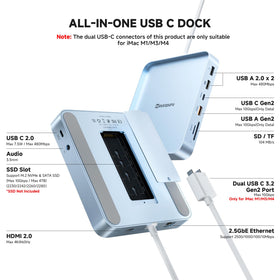 Minisopuru DS802PRO 2-5GbE Ethernet for fast, stable network access.