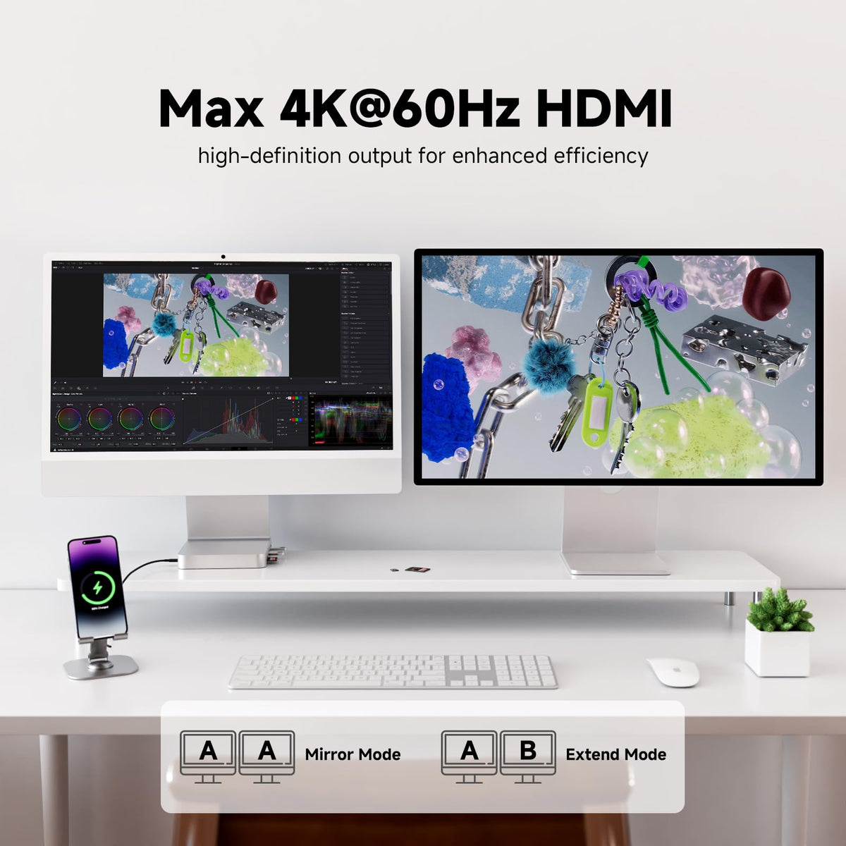 Minisopuru DS802PRO provides 2.5G Ethernet for fast network connections.