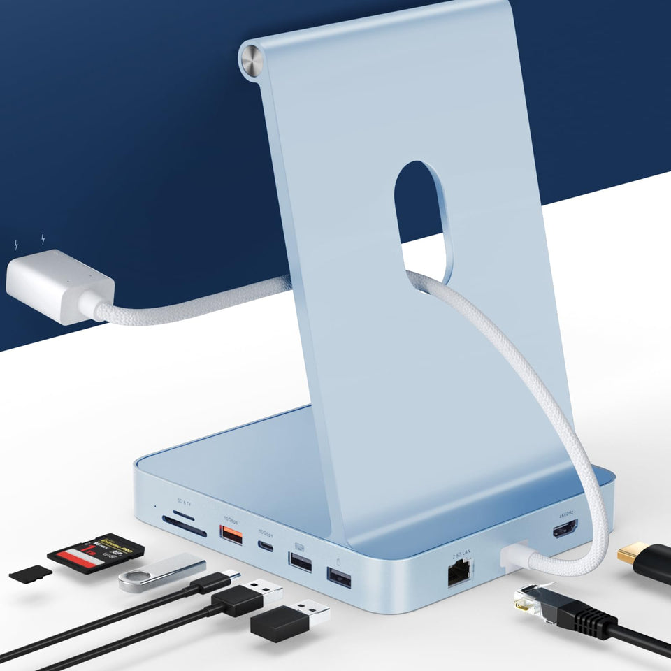 Minisopuru DS802PRO enables 4K@60Hz HDMI output for a crisp extended display setup.