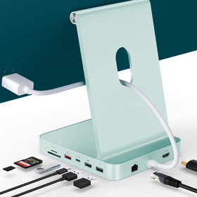 Minisopuru DS802PRO iMac Dock with 4K HDMI output for crisp visuals