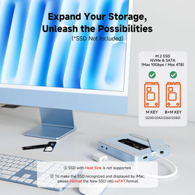 Minisopuru DS802PRO SD/TF slots offer quick, plug-and-play media transfer.