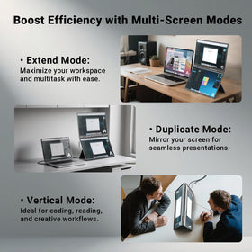 MINIX SF15 portable workstation supports collaboration across desks and meetings.