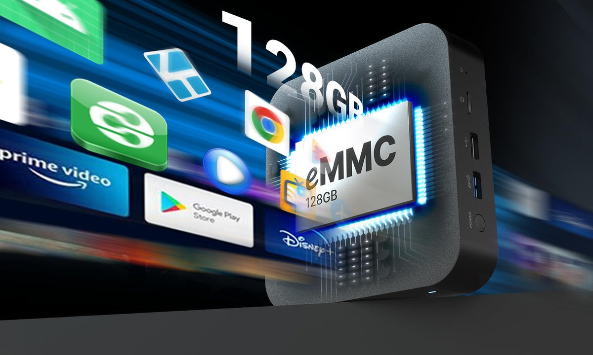 MINIX U8K-Ultra BD menu navigation for cinema-like home viewing.