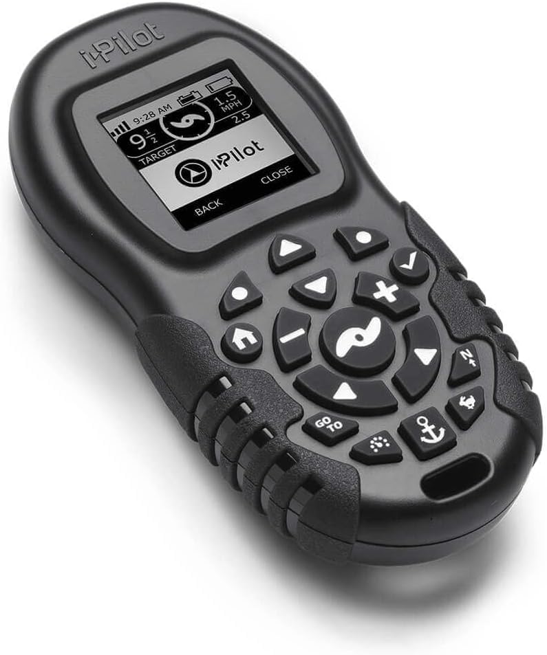 Minn Kota i-Pilot remote buttons with high visibility improve on-deck command