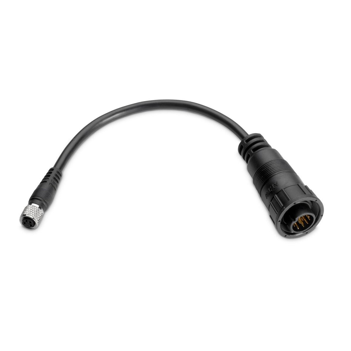 Minn Kota MKR-US2-13 adapter close-up for easy plug-and-play, secure sonar integration.