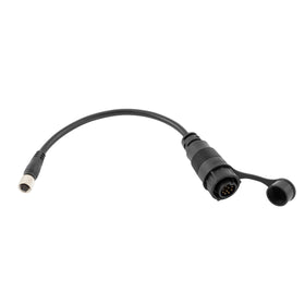 Minn Kota MKR-US2-16 adapter cable connects Lowrance Ti2 to US2 transducer for quick trolling motor sonar.