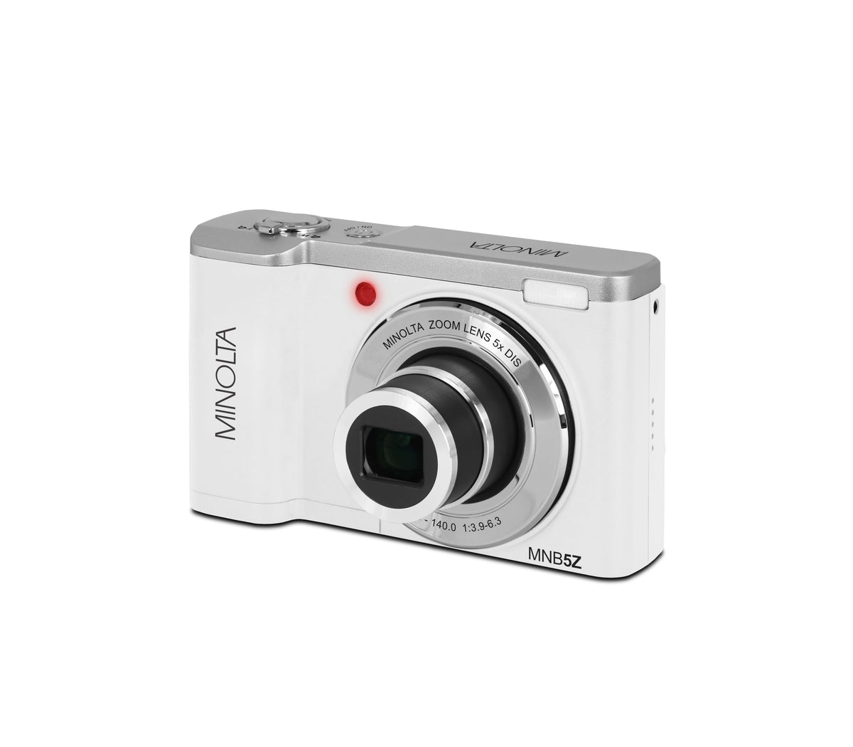 Minolta 56MP dual-lens front view delivers crisp landscape details.