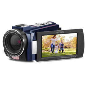 Minolta camcorder 3-inch touchscreen for easy framing and playback