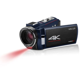 Minolta camcorder 4K Ultra HD video for crisp, shareable memories