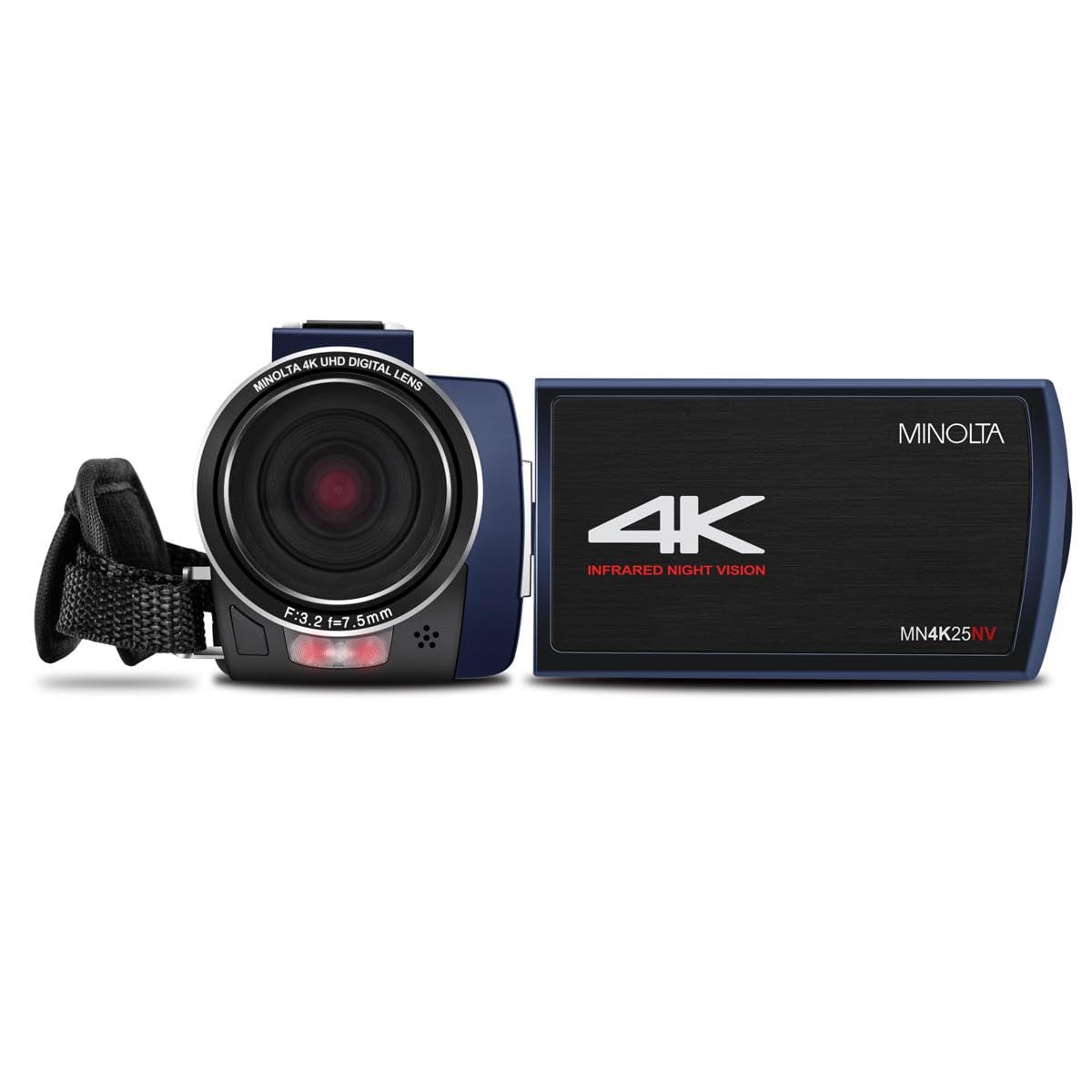 Minolta camcorder Time-Lapse mode creates cinematic motion over time