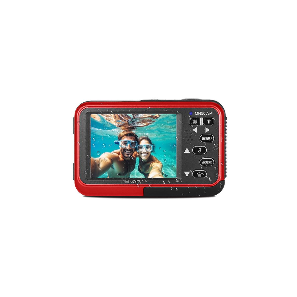 Minolta dual LCD screens and autofocus aid perfect selfies and fast vlogging.