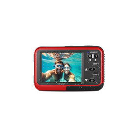 Minolta dual LCD screens and autofocus aid perfect selfies and fast vlogging.