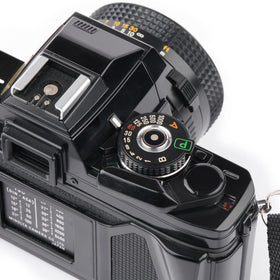 Minolta MD 50mm f/2 lens attached to X-700 for sharp everyday portraits.