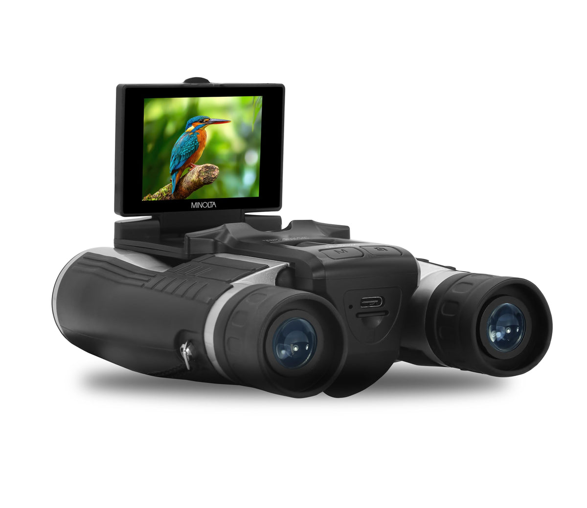 IPS anti-glare screen helps frame shots in bright outdoor conditions.